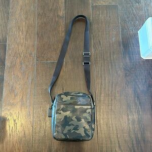 Coach Camouflage PVC Heritage Crossbody Bag
